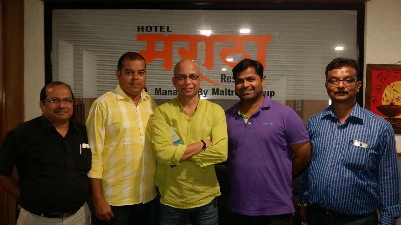 Hotel Maratha Residency Ratnāgiri Exteriör bild